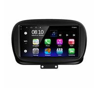 Portable Wireless Carplay Screen Android Auto for Fiat 500X 2014-2020 Wireless, Mirror Link, Live Navigation, Voice Assistant, Touchscreen, 8 Core 4G+64G