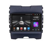 Portable Wireless Carplay Screen Android Auto for Ford EDGE Ranger 2015-2018 Wireless, Mirror Link, Live Navigation, Voice Assistant, Touchscreen, Bluetooth, Aux, 8 Core 6G+128G