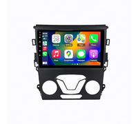 Portable Wireless Carplay Screen Android Auto for Ford Mondeo 5 Fusion 2012 2013 2014 Ota Updates, Portrait and Landscape Modes, Backup Camera, Bluetooth, Voice, 8 Core 6G+128G