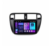 Portable Wireless Carplay Screen Android Auto for Honda Civic EJ EK EM 1995-2001 Ota Updates, Portrait and Landscape Modes, Backup Camera, Bluetooth, Voice, 8 Core 8G+256G