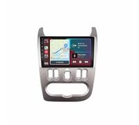Portable Wireless Carplay Screen Android Auto for Renault Logan1 Sandero 2009-2015 Dacia Duster Wireless, Mirror Link, Live Navigation, Voice Assistant, Touchscreen, 8 Core 6G+128G