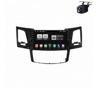 Portable Wireless Carplay Screen Android Auto for Toyota Fortuner Hilux MT 2007-2015 Backup Camera, Mirror Link, Bluetooth, Voice Control, Gps Navigation, Aux, 4 Core 2G+32G