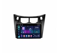 Portable Wireless Carplay Screen Android Auto for Toyota Yaris Fascia 2005-2012 Backup Camera, Mirror Link, Bluetooth, Voice Control, Gps Navigation, Aux, 8 Core 8G+256G