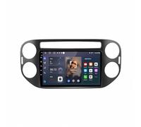 Portable Wireless Carplay Screen Android Auto for VW Volkswagen Tiguan 2006-2016 Ota Updates, Portable Car Tablet, Car Screen, Gps Navigation, Voice Control, 8 Core 8G+256G