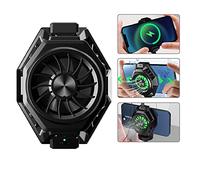 Portable Wireless Charging Cooling Fan Back Clip for Mobile Phones - Fast Charging Heat Sink with Type-C Interface, Lightweight and Silent Operation