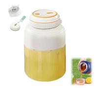 Portable Wireless Juicer Cup, 38 Blades Large Capacity Portable Blender, Usb Rechargeable Juicer Bottle, for Fresh Juice, Shakes, Camping, Gym