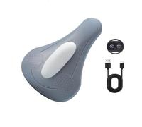 Portable Wireless Low-Noise Pelvic Floor Muscle Trainer 4 Adjustable Vibration Modes Type-C Rechargeable for Bladder Control, Postpartum Repair,Gray