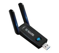 Portable Wireless Network WiFi Card, WiFi Card for Desktop, PC Parts, Wireless Adapter, High Speed PC WiFi Adapter, Band Connectivity, Seamless Streaming and Experience