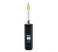 Portable Wireless Soldering Iron, Regulating Voltage, Quick Heat, LCD Display (Black)