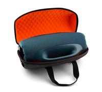 Portable Wireless Speaker Case for JBL Boombox 4 Hard EVA Storage Bag Protective Travel Carrying Case with Shoulder Strap Shockproof Anti-Scratch Anti-Drop Organizer (only case)