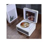 Portable Wireless Speaker, Multi-Functional Reprodutor CD Retro, Record Audio Player Dark Green