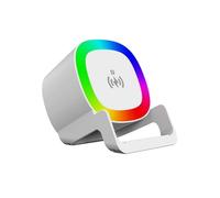 Portable Wireless Speaker | Music Device with Wireless Charging Station | Portable Speaker - for Living Room Study Office Kitchen Dormitory Bedside Laboratory Campeg