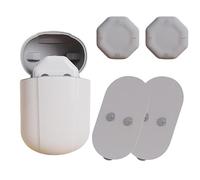 Portable Wireless TENS Machine for Pain Relief - Rechargeable Muscle Stimulators with 8 Modes and Charging Case for Muscle Relax - Mini Electric Massager with Pulse Patch for Back Shoulder Waist Limb