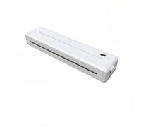 Portable Wireless Thermal Printer Ink- BT Connectivity High-Definition Printing Includes 100 Sheets Paper Multi-Functional for Office Study Use