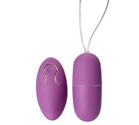 Portable Wireless Vibrating Egg Waterproof Mini Bullet Egg Vibrator Remote Control Body Massager Adult Sex Toys for Women (Purple)