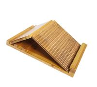 Portable Wood Foot Stretcher Slants Board with Antislip Base Adjustable Incline Board Calf Stretcher for Leg Exercise Foot Massager Fitness