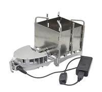 Portable Wood Stove - Folding Vegetable Charcoal Heater, Lightweight Wood Heater for Heating | for Outdoor Activities Such as Travel, Picnic, Barbecue, Parties, Gathering in the Garden and for