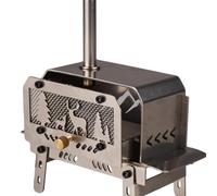 Portable Wood Stove - Incense Holder Christmas Tree Decorative Heating Table Ornament | Camping Wood Stove Outdoor Portable Stainless Steel Wood Stove