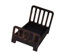 Portable Wooden Crib Miniature Baby Posing Crib Props for Newborns Photography with Easy Assembly Feature Wooden Baby Bed