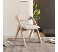 Portable Wooden Folding Chairs with Soft Cushions - Elegant & Comfortable Seating for Dining, Weddings, Office & Parties - Pre-Installed for Guest Convenience