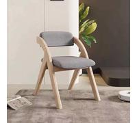 Portable Wooden Folding Chairs with Soft Cushions - PreInstalled Dining Chairs for Guests Kitchen Office Weddings & Parties - SpaceSaving Comfortable Design