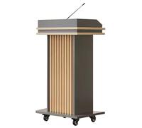 Portable Wooden Music Stand with Sto Cabinet & Acoustic Panel - Perfect for Church, Teaching, Presentats - Ele Design & High Functali (Color: B5)