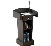Portable Wooden Podium Stand for Office & Church Adjustable Lectern Table for Presentations Ideal for Conferences Sermons and Lectures