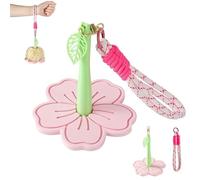 Portable Wrist Yarn Holder, 2026 New 3D Printed Cherry Blossoms Design Yarn Winder, Portable Yarns Organizer for Crochet & Knitting, Comfortable Handmade Tool for Craft Lovers (1pc)