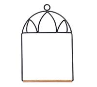 Portable Wrought Iron Bird Perch Swing - Compact 13x20 cm hanging bird perch, suitable for outdoor gardens and indoor bird cages (1 PCS, ONE SIZE)
