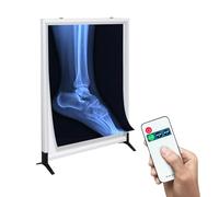 Portable X-ray Led Film Viewer, X-ray Film Illuminator Light Box with Remote Control and Bracket, 3-Level Dimming, Ultra-Thin 2cm Design, for Medical(40.5x49.5cm)