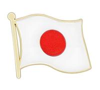 Portable Yet Strong World Nation Flag Brooches Ideal for Sports Event and Outdoor Activities Lapel Pins Set