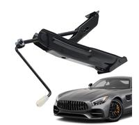 Portable Z-Shaped Car Jack Lift - Compact Auto Tool for Tire Changes | Heavy-Duty Floor Stand for Automotive RVs Offroad & Motorcycles - Essential Garage Equipment