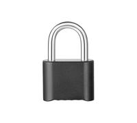Portable Zines Alloy Combination Padlocks Dials User Friendly Security Devices with High Security Steel Shackles Indoor Outdoor