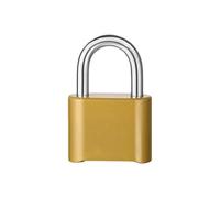 Portable Zines Alloy Combination Padlocks Dials User Friendly Security Devices with High Security Steel Shackles Indoor Outdoor