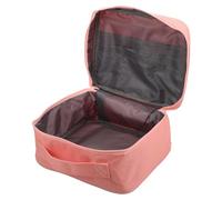 Portable Zipper Closure Oxford Cloth First Aid Bag Large Capacity Pink
