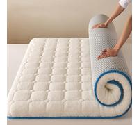 PortableMemoryFoamFutonMattressFoldableFloorBedforGuestsCampingDorms&LoungingComfortableSpaceSavingSleepSolution