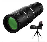 PortableMonocular16x52MonocularTelescopeWithSmartphoneAdapterAndTripod-BAK4PrismLensforBirdingTravellingWildlifeConcertsBallGamesforAdultBirdWatchingOutdoor
