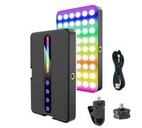 PortableRGB Video Light,360° Full Color Selfie Light LED Camera Light,16 Lighting Effects And 3 color temperatures,for Photography, Vlogging, Video Conference