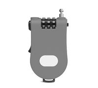 Portables Anti Thefts Cable with 3 Number Code for Motorcycles Travel Bags Sports Equipment Weatherproofed Motorcycles Helmet