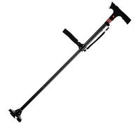 Portables Folding Walking Canes With LED Light Wide Antislip Tip For Night Use Uneven Terrain Stability Compacts Folding Walking Stick