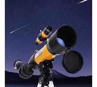 PortableTelescope for Adult,Telescope for Kids Astronomy Beginners 50mm Refractor Telescopes,HD Low Light Night Vision,f