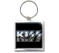 Portachiavi Kiss Logo (Metallo Nero)
