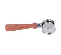 Portafilter, 51mm portafilter ears, bottomless coffee handle, stainless steel, environmentally friendly, bottomless 2-ear portafilter for removable replacement, 2 safe for home