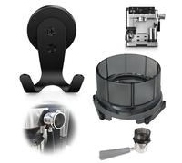 Portafilter Funnel & Magnetic Coffee Portafilter Holder for Ninja Espresso Machines, 54mm Anti-Splash Dosing Ring, Compatible with Ninja Luxe Cafe (ES501 ES601, ES655, ES701)