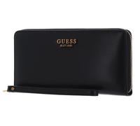 Portafoglio donna GUESS zip around Laurel slg black AS24GU16 VB850063, Black, Taille unique, Laurel Slg Cheque Organiser