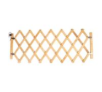 Portail Rétractable | 18.89 Pouces Grille De Sécurité Extensible - Barrière Pour Chien D'Intérieur | Barrière De Pression En Bois Naturel, Sécurité Pour Et Salon