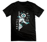 Portal 2 Abstract Men's T Shirt Ens Black L