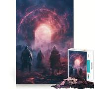 Portal Knights 1000 Piece Jigsaw Puzzle for Adults Smart Reason Toy Home Enjoy Sharp Edge Santa Wish Item (38x52cm)