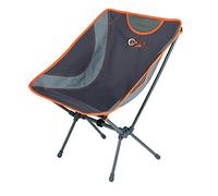 Portal Outdoor Unisex's Camping Aaron Portable Chair, Charcoal/Orange, One Size