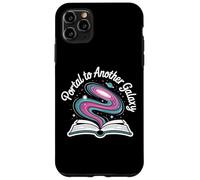 Portal to Another Galaxy Open Book Swirling Cosmos Tales Case for iPhone 11 Pro Max